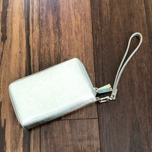 Halogen gold wallet